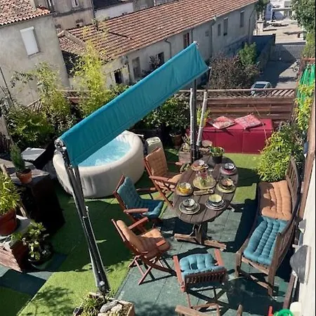 - Appt Climatise Avec Jacuzzi Apartamento Ganges